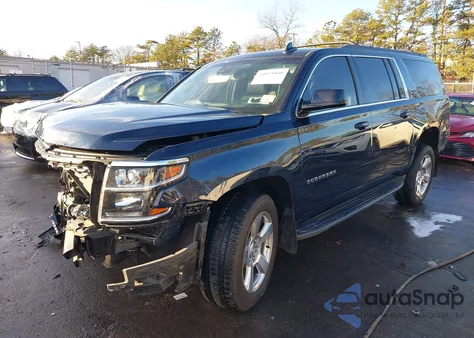 2017 Chevrolet Suburban Lt из США, поврежденный, VIN 1GNSKHKC6HR200050
